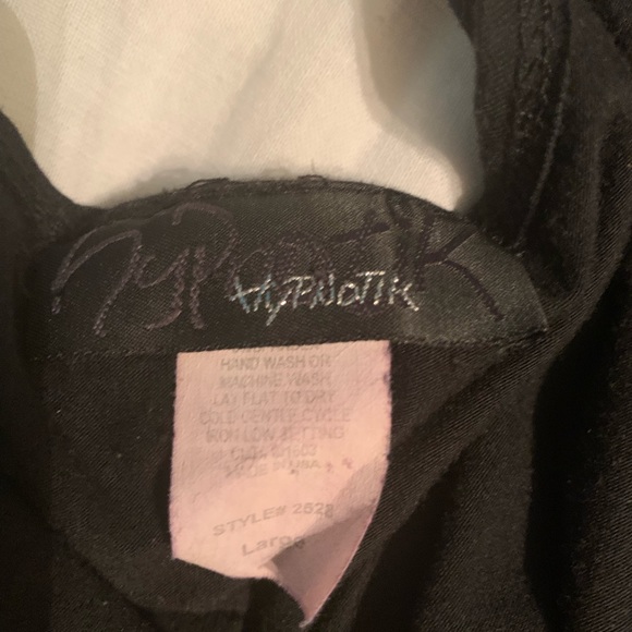 Black Mini Dress - Picture 3 of 4